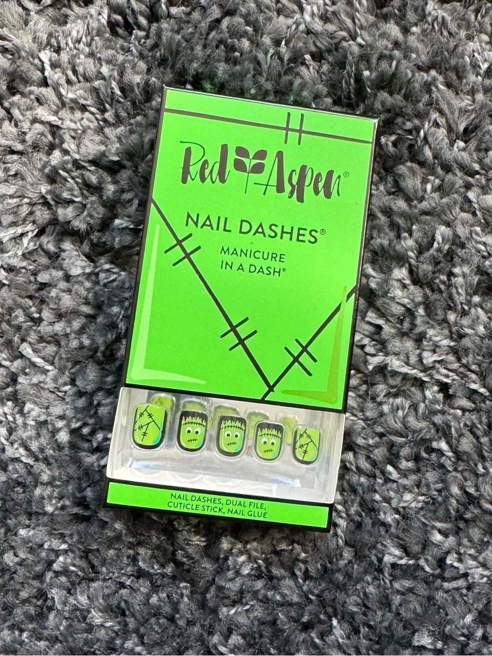 Red Aspen Halloween Nail Dash TO BE FRANK, FRANNIE Petite